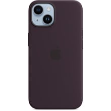 Чохол для iPhone Apple Silicone Case з MagSafe Elderberry (MPT03) для iPhone 14: Колір бордовый