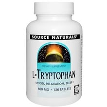 Source Naturals L-Tryptophan, 500 mg, 120 Tab: Тип Залізо