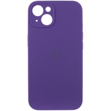 Аксесуар для iPhone Mobile Case Silicone Case Full Camera Protective Amethyst for iPhone 15: Колір фиолетовый