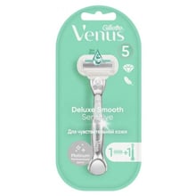 Gillette Venus Deluxe Smooth Sensitive Змінні касети для гоління для жінок 1 шт: Вид Сменные кассеты