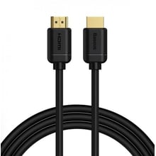 Кабель і перехідник Baseus High Definition HDMI - HDMI V 2.0, (M/M), 1.5 м, Black (WKGQ030201): Тип кабель