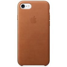 Чохол для iPhone Apple Leather Case Saddle Brown (MMY22/MQH72) for iPhone SE 2020/iPhone 8/iPhone 7: Колір коричневий