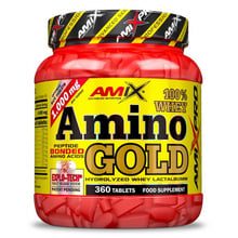 Аминокислота для спорта Amix Prо Amino Whey Gold 360 tablets/60 servings//Unflavored: Тип Комплексные