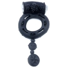 Ерекційне кільце з вібрацією BOSS Series Vibro Cock Ring Black: Виробник BOSS