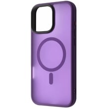 Чехол для iPhone WAVE Matte Insane Case with MagSafe Deep Purple for iPhone 16 Pro: Цвет фиолетовый