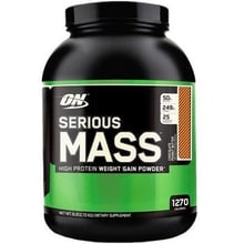 Optimum Nutrition Serious Mass 2727 g /8 servings/ Chocolate (Гейнеры) (77946684)