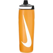 Фляга Пляшка Nike REFUEL BOTTLE 24 OZ Бежево-чорно-білий Уні 709 мл (N.100.7666.704.24): Виробник Nike