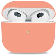 Чехол для наушников ArmorStandart Ultrathin Silicon Papaya (ARM60289) for Apple AirPods 3: Тип Чехол