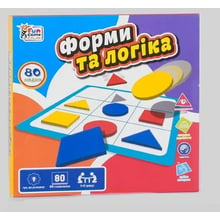 Розвиваюча гра 4FUN Game Club Форми та логіка (UKB-B 0034): Виробник 4FUN Game Club