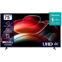 Телевизор Hisense 75A6K: Тип LED-телевизоры