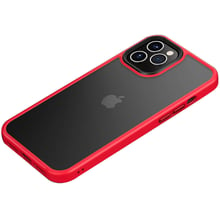 Чохол для iPhone Mobile Case TPU + PC Metal Buttons Red for iPhone 12 / iPhone 12 Pro: Колір червоний