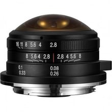 Об'єктив для фотоапарата Laowa 4mm f/2.8 MFT Circular Fisheye (VE428MFT): Тип об'єктива "Рыбий глаз"