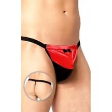 Чоловічі труси SoftLine - Thong 4417, S-L (black/red): Для кого Для мужчин