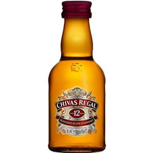 Віскі Chivas Regal 12 років, 0.05л 40% (STA080432400340): Об'єм, л 0.05