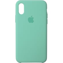 Аксесуар для iPhone TPU Silicone Case Spearmint for iPhone Xs Max: Колір зелений