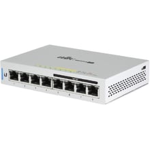 Сетевой коммутатор Ubiquiti US-8-60W: Порты только Gigabit Ethernet (10/100/1000)