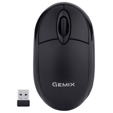 Мышь Gemix GM185 Wireless Black (GM185Bk): Интерфейс подключения Wireless