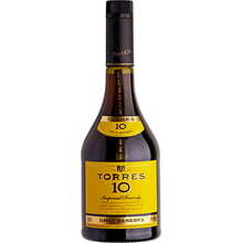 Бренди Torres 10 Gran Reserva, 1,0л (DDSAT1A012): Объем, л 1