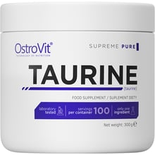 Амінокислота для спорту OstroVit Taurine 300 g (100 servings) Pure: Тип таурин