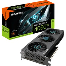 Відеокарта GIGABYTE GeForce RTX 4060 Ti EAGLE 8G (GV-N406TEAGLE-8GD): Обсяг пам'яті, Гб 8