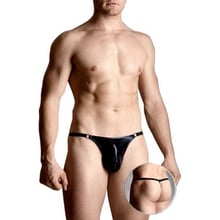 Чоловічі труси SoftLine - Mens thongs 4487, S-L (black): Для кого Для мужчин