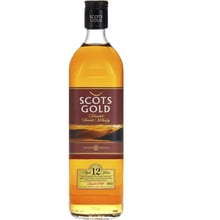 Віскі Scots Gold 12 у Blended Scotch Whisky 40 % 1 л (WHS5060502970145): Об'єм, л 1