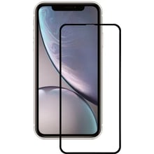 Защитное стекло для iPhone BeCover Tempered Glass Black for iPhone 11 | XR (704103): Цвет черный