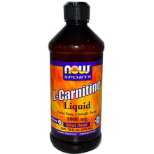 NOW Foods L-Carnitine Liquid 1000 mg 473 ml /31 servings/ Citrus: Форма випуску рідина