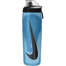 Фляга Пляшка Nike REFUEL BOTTLE LOCKING LID 24 OZ Синьо-чорний Уні 709 мл (N.100.7668.420.24): Виробник Nike