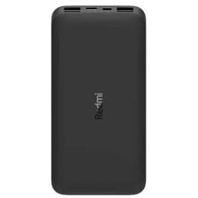 Внешний аккумулятор Xiaomi Redmi Power Bank 10000mAh Quick Charge 12W Black (PB100LZM/VXN4305GL): Количество USB 2