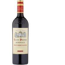 Вино Calvet Prestige Merlot Cabernet Sauvignon Bordeaux AOC 2020 красное сухое 0.75 л (3159560012934): Страна производитель Франция