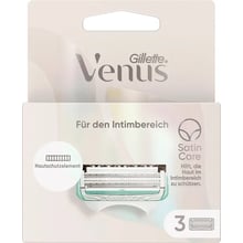 Gillette Venus Satin Care Змінні картриджі для гоління жіночі 3 шт: Вид Сменные кассеты