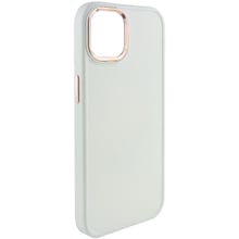 Аксесуар для iPhone TPU Case Bonbon Metal Style White for iPhone 13: Колір белый