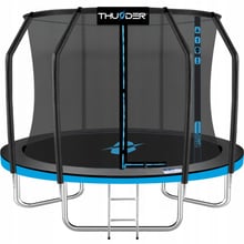 Батут THUNDER Inside Elite 8FT 255 см Black/Blue із внутрішньою сіткою (INSIDE-ELITE-8FT-BLUE): Виробник Thunder