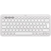 Клавиатура Logitech Pebble Keys 2 K380s Tonal White UA (920-011852): Подключение беспроводное