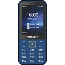 Мобільний телефон Maxcom MM814 Blue (UA UCRF): Дисплей 2.8" TN (240x320)