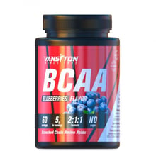 Амінокислота для спорту Vansiton ВСАА 300 g / 60 servings / Blueberries: Тип BCAA