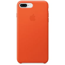 Чохол для iPhone Apple Leather Case Bright Orange (MRGD2) for iPhone 8 Plus/iPhone 7 Plus: Колір помаранчевий