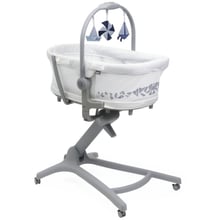 Ліжко-стульчик 5 в 1 Chicco Baby Hug Pro, White Cream (87076.14): Тип кроватка-стульчик