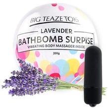 Бомбочка для ванны с вибропулей Big Teaze Toys Bath Bomb Surprise Lavender: Для кого Для женщин