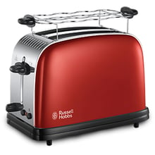 Тостер Russell Hobbs 23330-56 Colours Plus Red: Мощность 1100 Вт