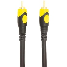 Кабель і перехідник PowerPlant RCA (M) - RCA (M) 1.5 м (CA911721): Тип кабель