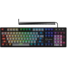 Клавіатура Lorgar Azar 514 RGB USB UA Black (LRG-GK514B-UA): Підключення проводное