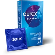 Презервативы латексные со смазкой Durex №12 Classic классические