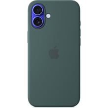 Чехол для iPhone Apple iPhone 16 Plus Silicone Case with MagSafe - Lake Green (MYYH3ZM/A): Цвет зеленый