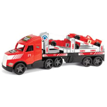 Автомобіль Wader Magic Truck Action Автовоз із авто Формула-1(36240): Виробник Wader