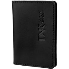 Мужская обложка для ID-паспорта DNK Leather черная (DNK-mini-oknoR-colJ): Пол Мужской