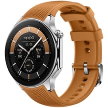 Смарт-часы OPPO Watch X 46mm Mars Brown: Дисплей 1.43" AMOLED (466x466) / 326 PPI