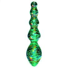 Фалоімітатор LoveToy Twilight Gleam Glow-in-the-dark Glass Dildo Tantalizing Orbs: Призначення Вагинальные