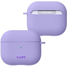 Чехол для наушников LAUT Huex Pastels Violet (L_AP4_HXP_PU) for Apple AirPods 3: Тип Чехол